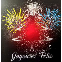 Carte "Joyeuses Fêtes"