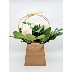 Valse ( bouquet bulle blanc )