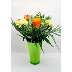 Bouquet assorti orange