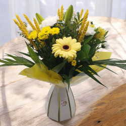 Bouquet bulle Jaune 3 tailles
