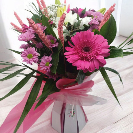 Bouquet Bulle Rose 3 tailles