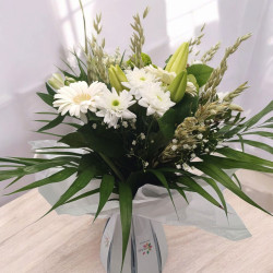 Bouquet Bulle Blanc 3 tailles