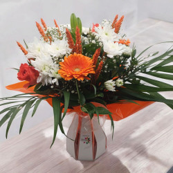 Bouquet bulle Orange 3 tailles
